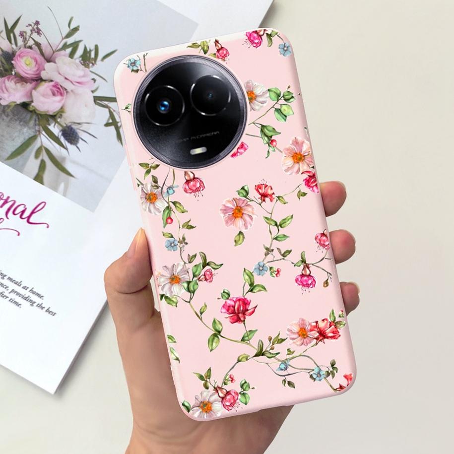 Shockproof Case For Realme 11 5G / Realme 11X Phone Cover Fashion Girls Soft Silicone Funda For Realme11 11 X 2023 RMX3785 Coque