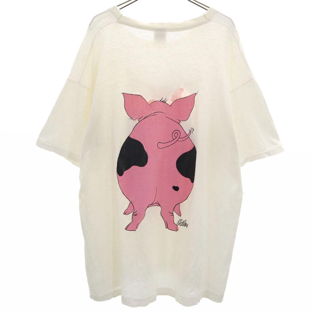 FRUIT OF THE LOOM 90s Old double-sided print Short sleeve T-shirt XL Men's Used