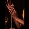 Finger Pantyhose Gloves Glossy Long Sheer Mittens Seamless