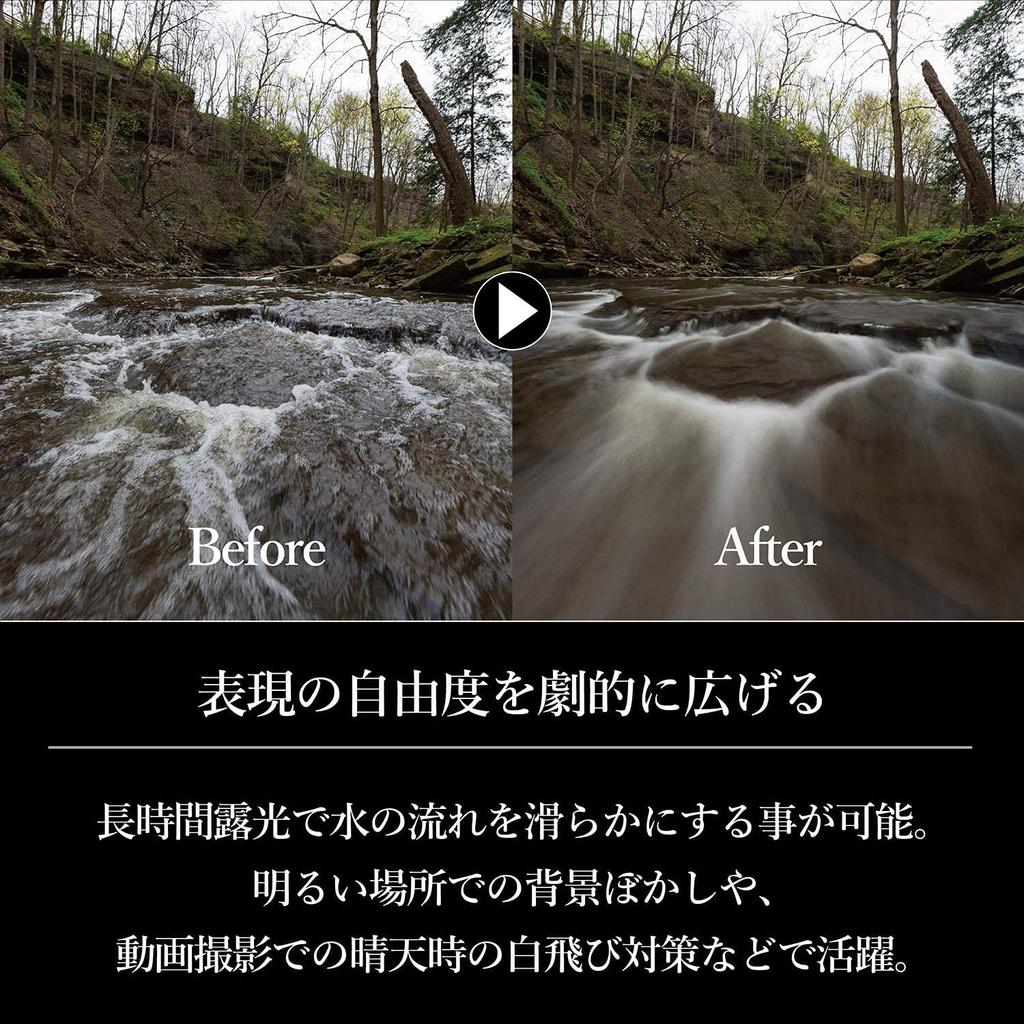 Haida Variable ND Filter PRO2 Variable ND Filter 67mm To 5 Attenuation Optical Glass Thin Frame Water Resistant Nano Coating Front Frame Same Size