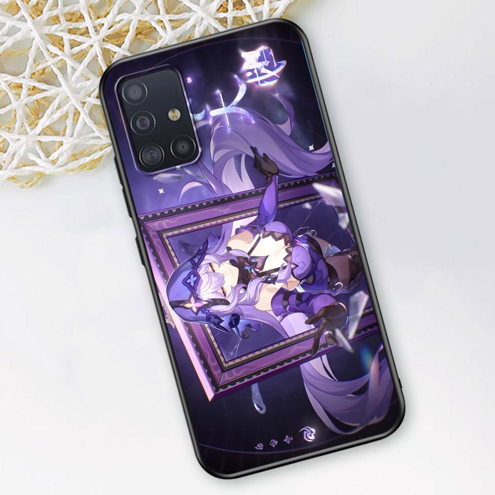 Black Swan Honkai Star Rail Dan Heng Case for Samsung Galaxy A53 A14 A12 A54 A24 A22 A41 A52 A21s A22 A31 A33 TPU Phone Cover