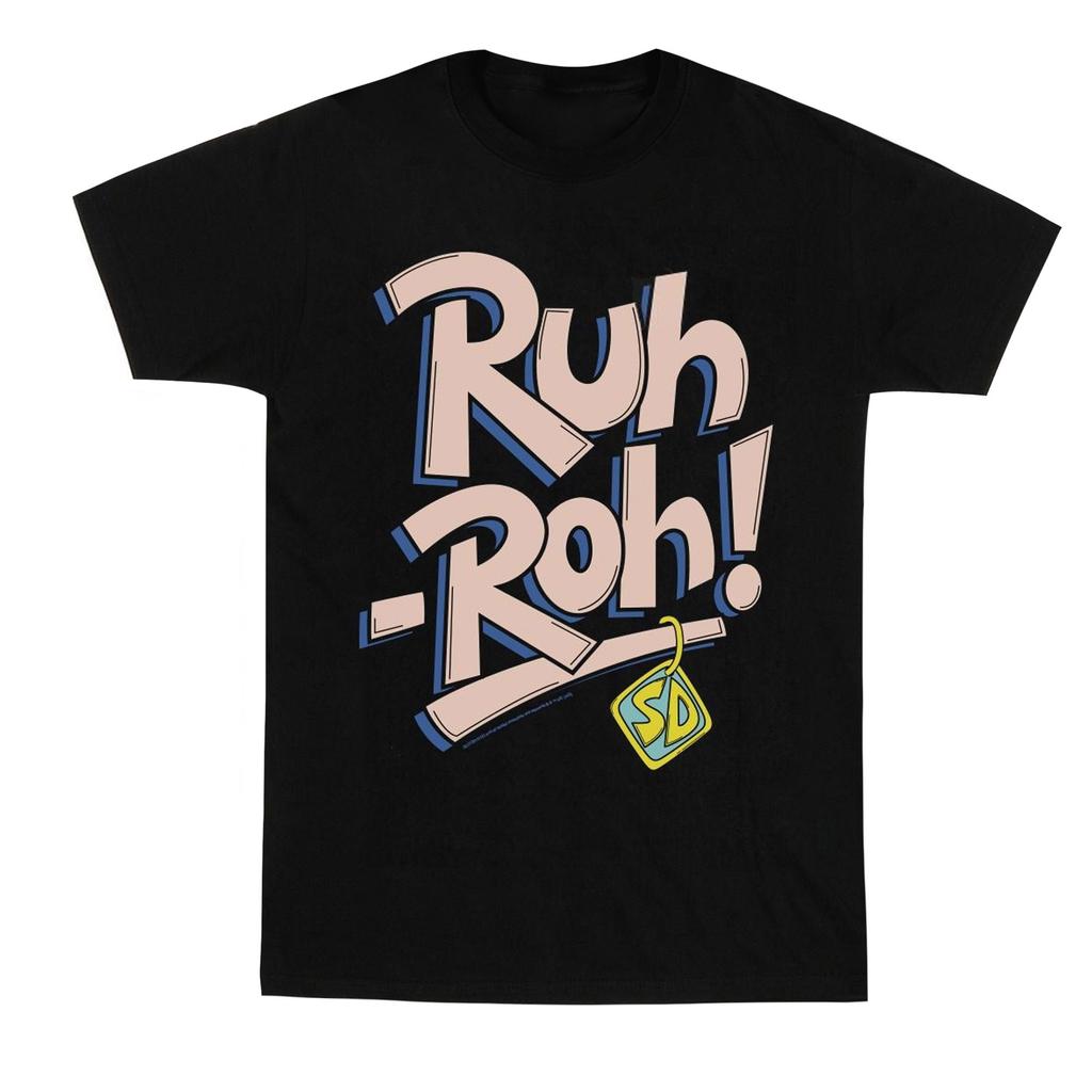 Scooby Doo Boys Ruh-Roh Dog Tag T-Shirt