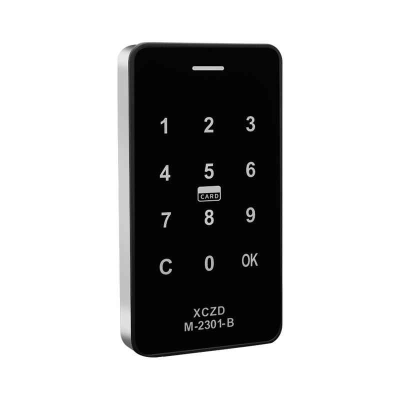 Card Hotel-Electronic Cabinet Durable Zinc Alloy NFC Smart Code Locker for Fitness Club Gym Swimming Pool Office Lock (Silver,Wood Door&Zinc Alloy&Code Lock) серебряный