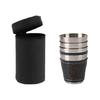 Sturdy 304 Nonrust Steel Vodka Shot Glasses Resistant To Drop Insulated Design Portable For Any Occasion