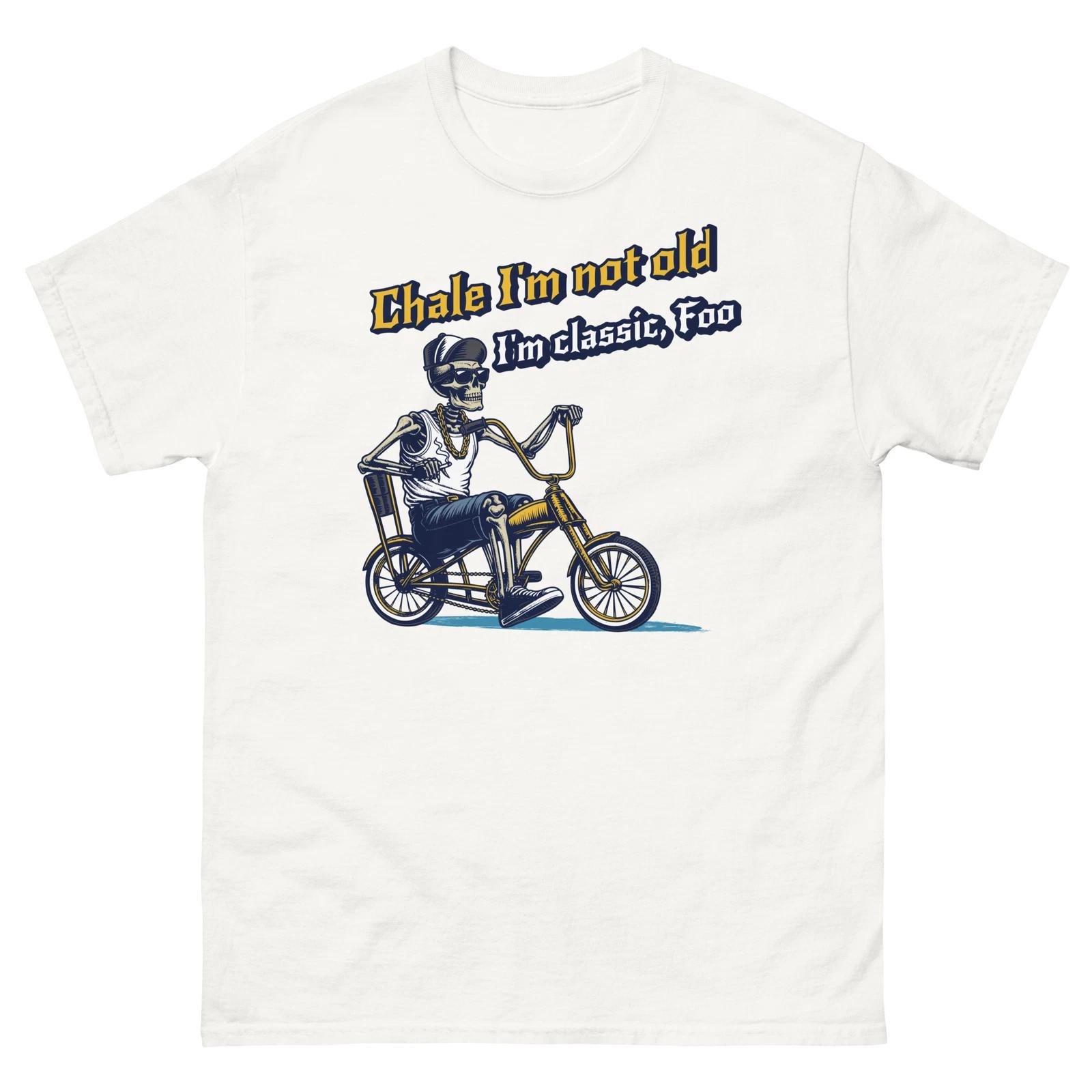 LOWRIDER OLDIES OLD SHOOL LOWRIDER BIKE GANGSTER GANGSTA Unisex classic tee L