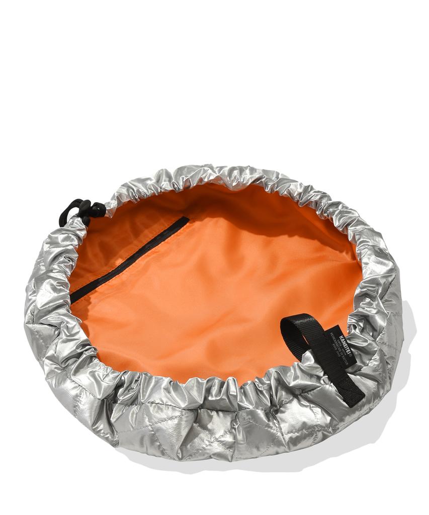 Kaneitei Dumpling Quilting Storage Cross Bag (Silver)