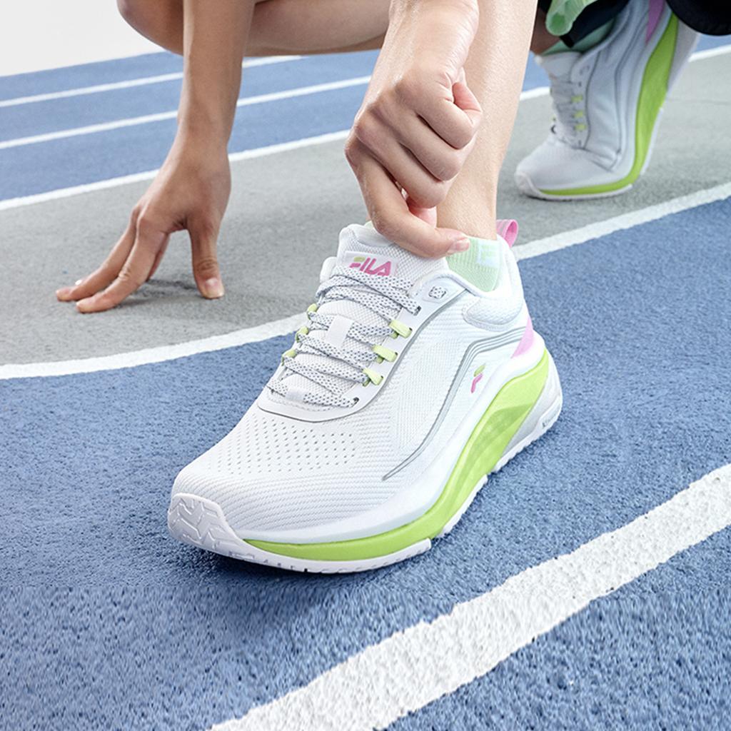 FILA SPD Panther 2 Versatile Comfortable Breathable Low-Top Running Shoes Women sneaker White A12W421103FWT