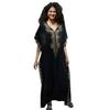 Women's Plus Size Cotton Embroidered Beach Dress Embroidered Holiday Sun Shirt Bikini Cover Up