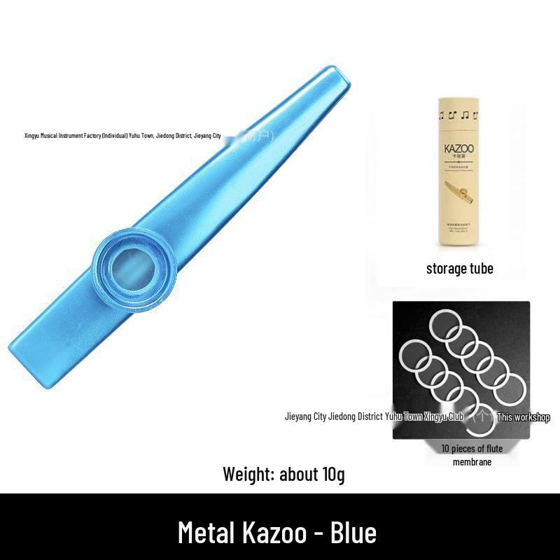 Metal Kazoo Musical Instrument for Early Childhood Education and Adults