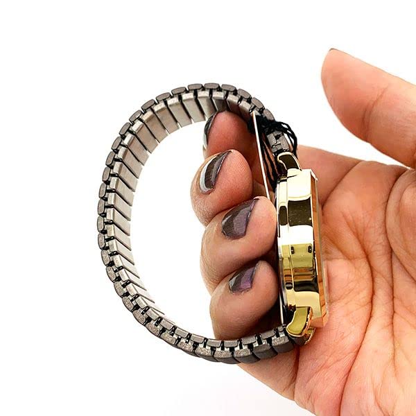 Watch Snoopy Bellows Belt Analog Metal Band Gold Brown [Fieldwork] PNT027-3 Women's