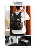 Men's Large Capacity Travel & Laptop Backpack - Trendy Fashion PU for Business & School
