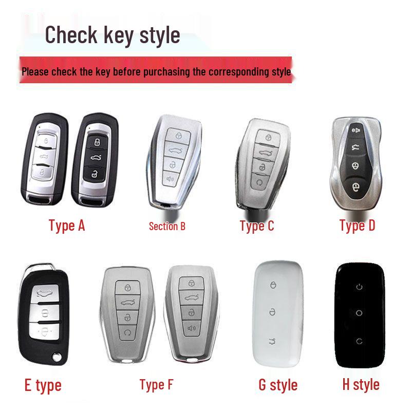Geely Xingyue S/L, Boyue Pro, Xingrui FX Remote Key Metal Protective Cover