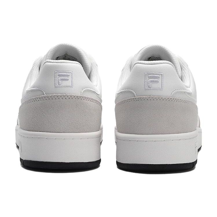 Fila Targa Round Shield Comfortable Low-Top Lifestyle Sneakers Men Sneakers White F12M342208FBW