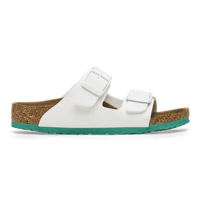 Sandals White Arizona Big Buckle