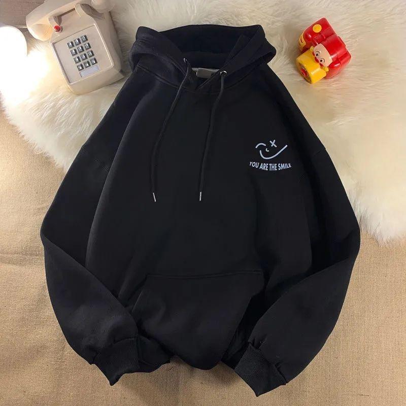 Pulovr Unisex elegantní elastická manžeta s kapucí a potiskem srdce pár s kapucí Lady