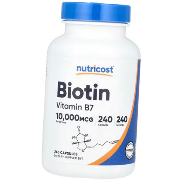 

Біотин у капсулах, Biotin 10000, Nutricost (36647066) 240caps