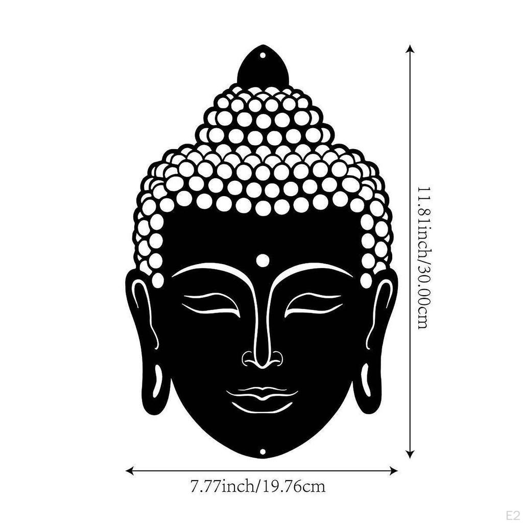Buddhahode Veggdekor Buddhistisk Tegn Meditasjonsornament Hjem Hengende Utstilling for Korridor