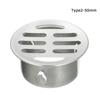 Steel Anti-blocking Drainage Plumbing Fitting Roof Floor Drain Rain Pipe Cap Balcony Drainage Cover