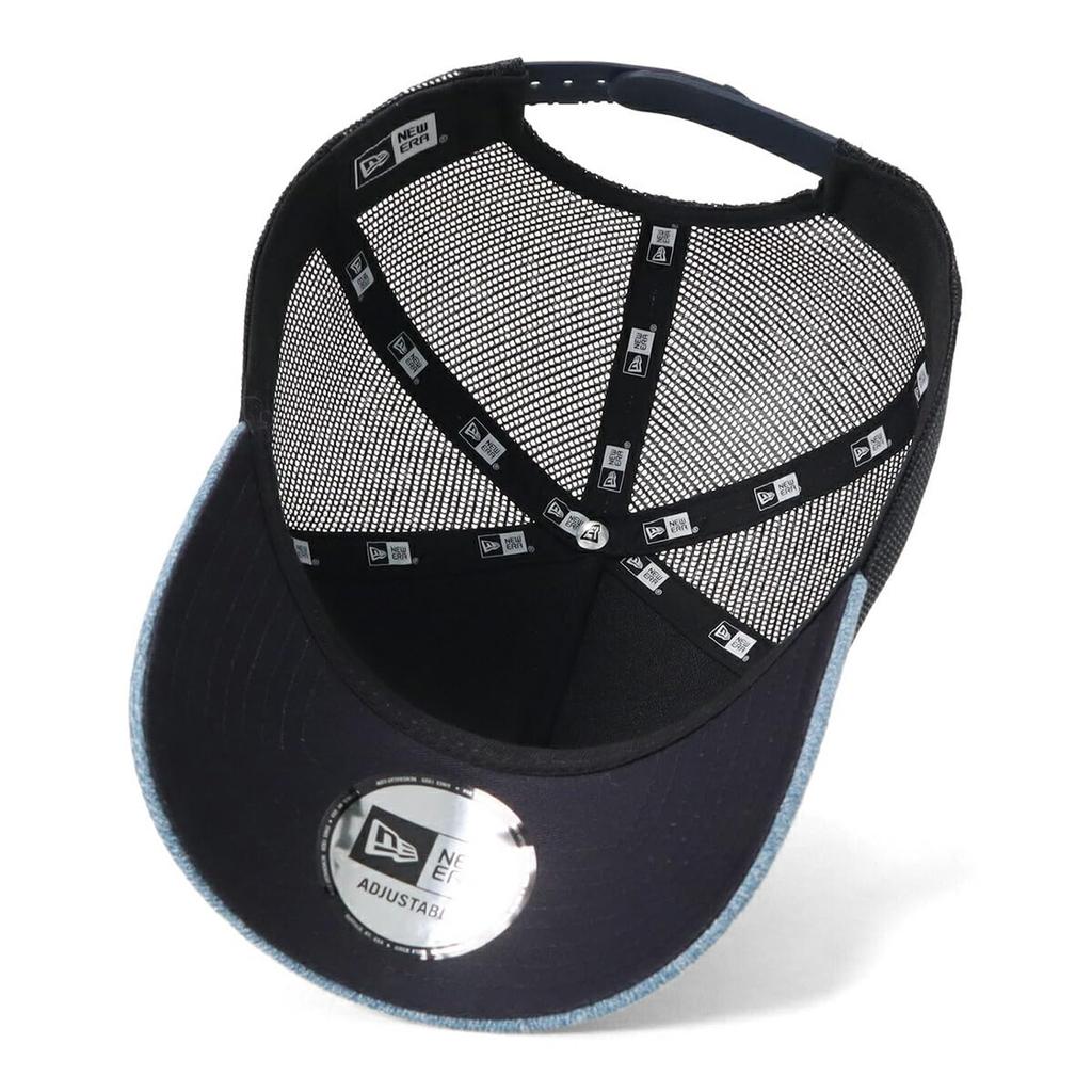 New Era Mesh Free Size 940AFTR DENIM LOGO SNAP LP BLU Cap, Denim, Navy,