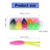 30pcs Soft Baits Swimbait Jigging Fishing Lure Double Tail Artificial Baits Wobbler Fishing Baits Fishing Tackle