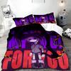 Exquisite 3D Murder Drones Duvet Cover Pillowcase Bedding Set Adult kids Bedroom Decoration Gift Single Double Large Size