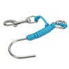 Scuba Diving Reef Drift Hooks with Line and Stainless Steel Clip for Underwater Photography