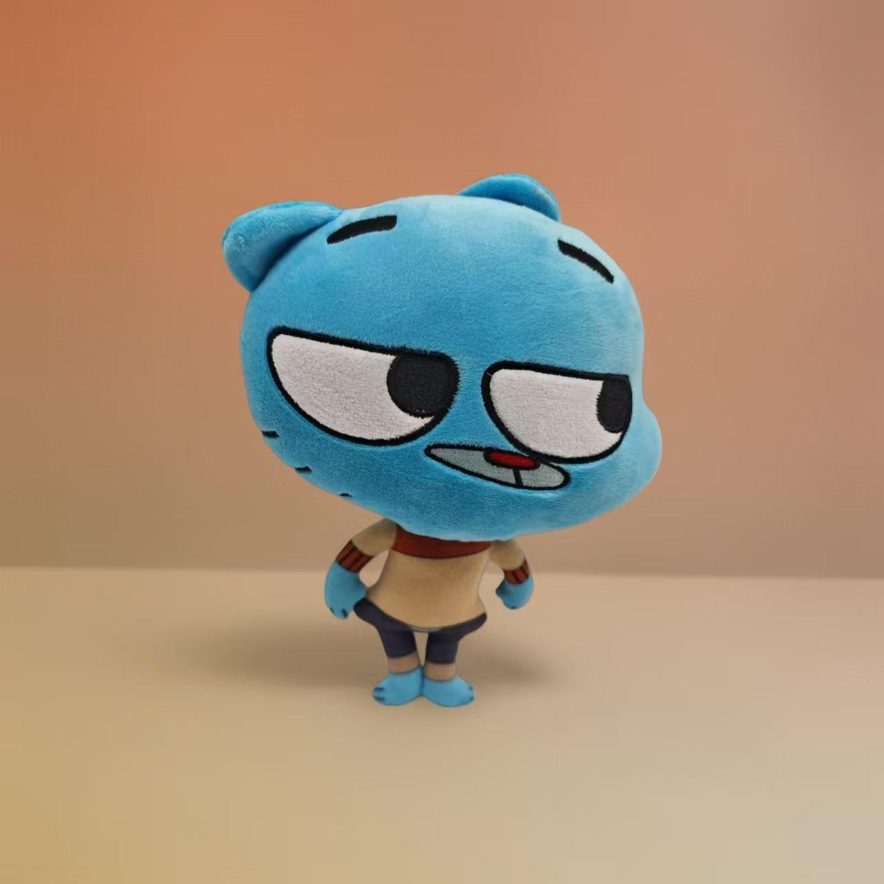 Treasuringu Nieuwe Gumball Darwin Pluche Pop Cartoon Anais Richard Pluche Poppen Kawaii Zacht Pluche Speelgoed Kinderen Verjaardagscadeaus 0-10cm