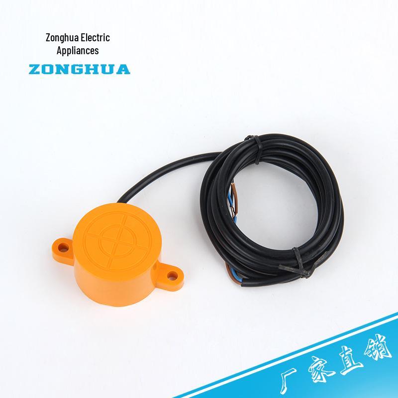 Round Inductive Sensor SE-3025A, DC 3-Wire NPN NO, 6-36V Metal Sensing Proximity Switch