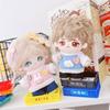 Cotton Jeans Material Doll Clothes Mini Cloud Rabbit Raglan  10cm Cotton Stuffed Doll