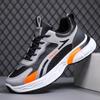 2025 New Men's Shoes Sports and Leisure Leather Surface PU Lace-up Student Running Shoes Fashion Large Size Men's Shoes
