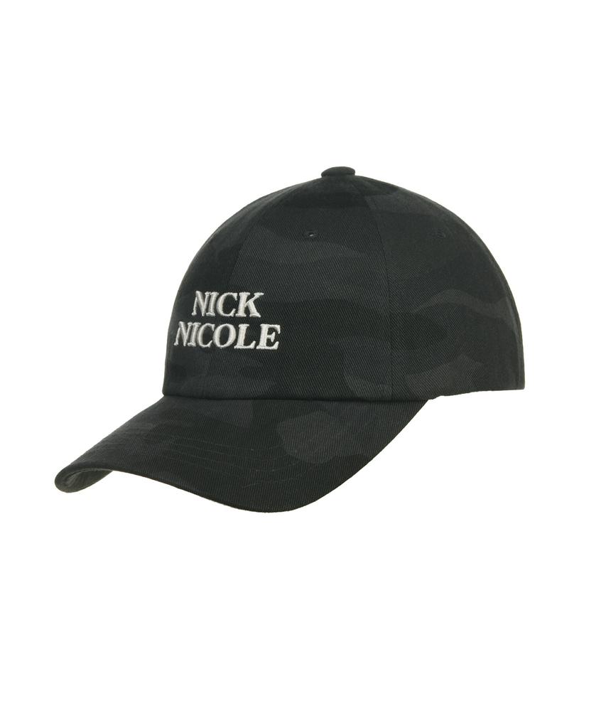 Nigaennikol Mini Originals Nicole Ball Cap_Camo Black