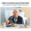 Waterproof Business Suit Gentleman Adult Bib Soft Saliva Towel  Elderly Care