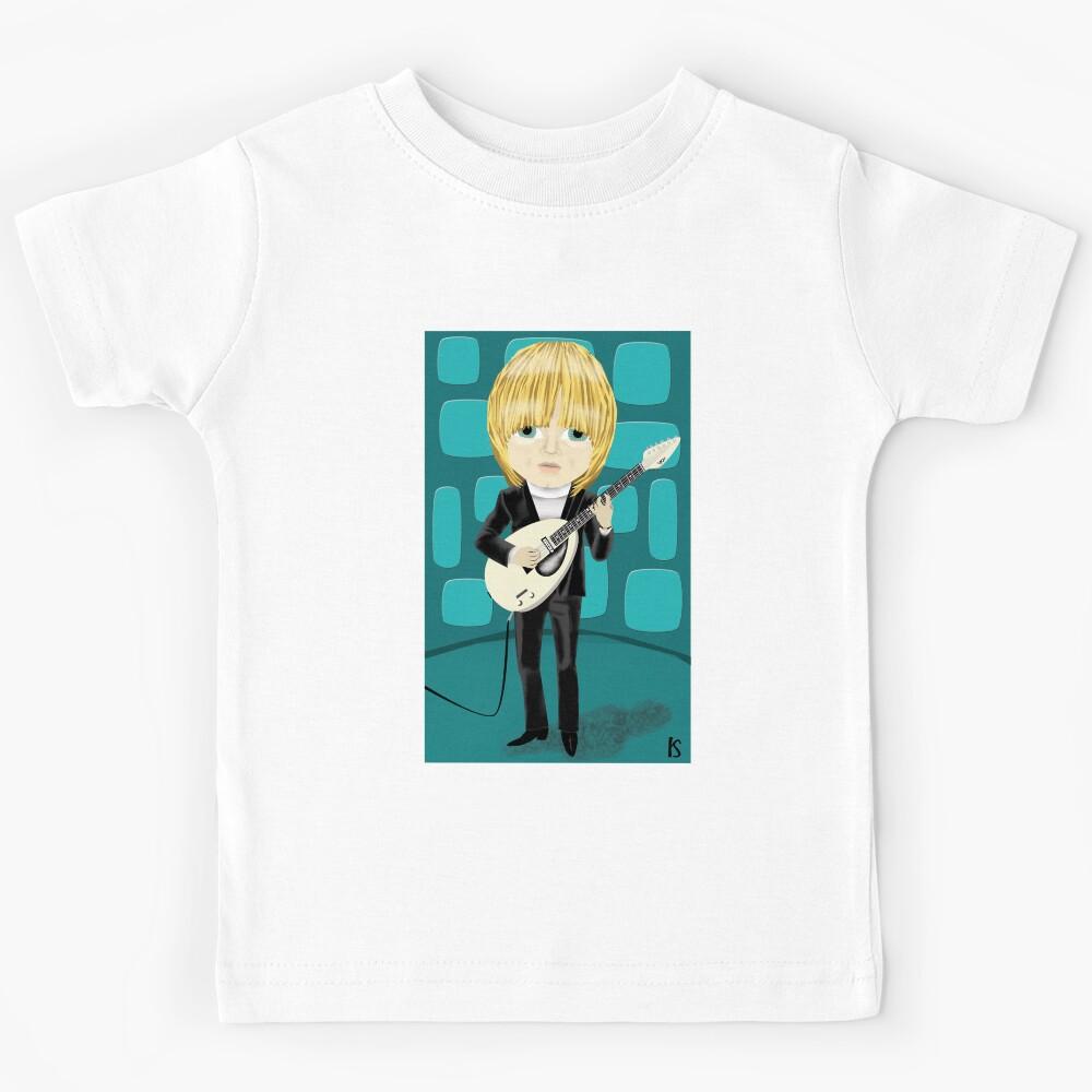 Mens Funny Guitar Mick Jones Cool Graphic Gifts Kids T-Shirt 150