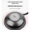 Supor Cast Iron Wok with Standing Lid
