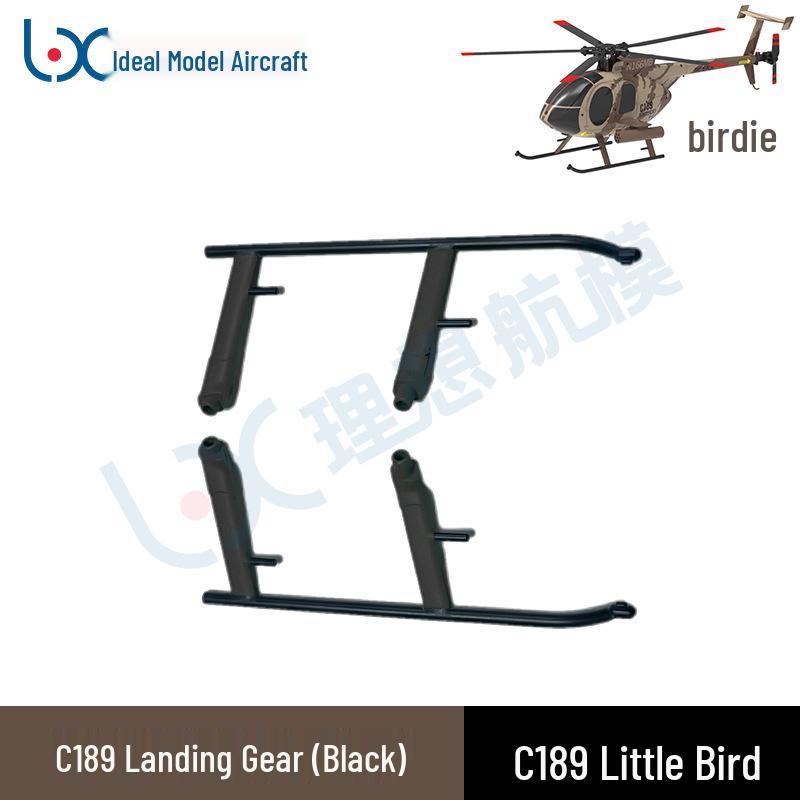 RCERA Remote Control C189 Little Bird MD500 Helicopter Spare Parts Collection Model Aircraft