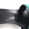 HERMES Mule Oasis H motif velour and leather sandals Velor Women 37.5 232162Z Used