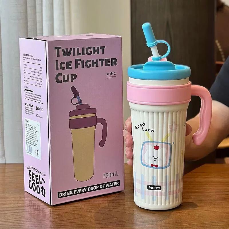 

Shangqi Kids Dual-Drink Insulated Bottle with Straw
