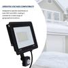 Sensor LED Flood Light 50W, Induction Spotlights IP66 Waterproof Ideal for Street, Square & Outdoor Lighting-A33R
