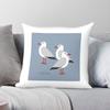 Seagulls Square Pillowcase Polyester Linen Velvet Printed Zip Decorative Sofa Cushion Case