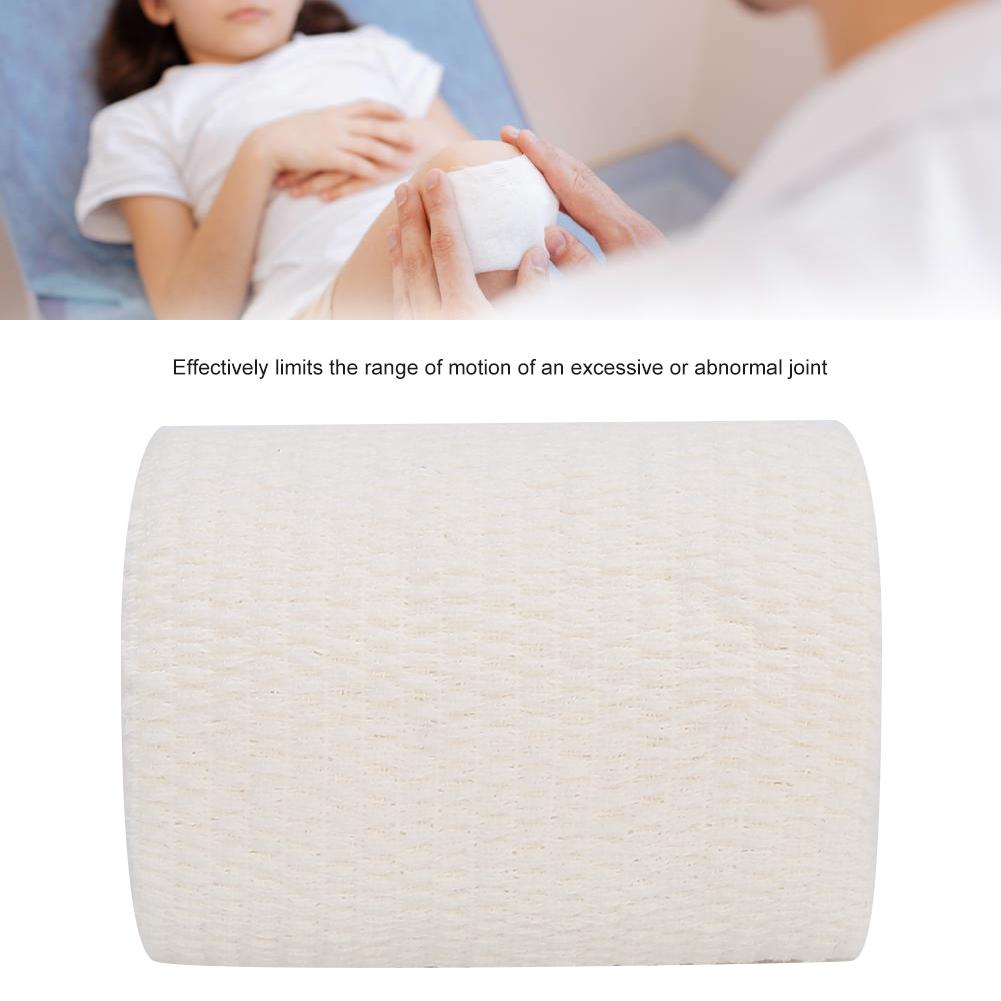 Sports Protective Bandage Pure Cotton Wrist Elbow Ankle Finger Care Tape Bandage White