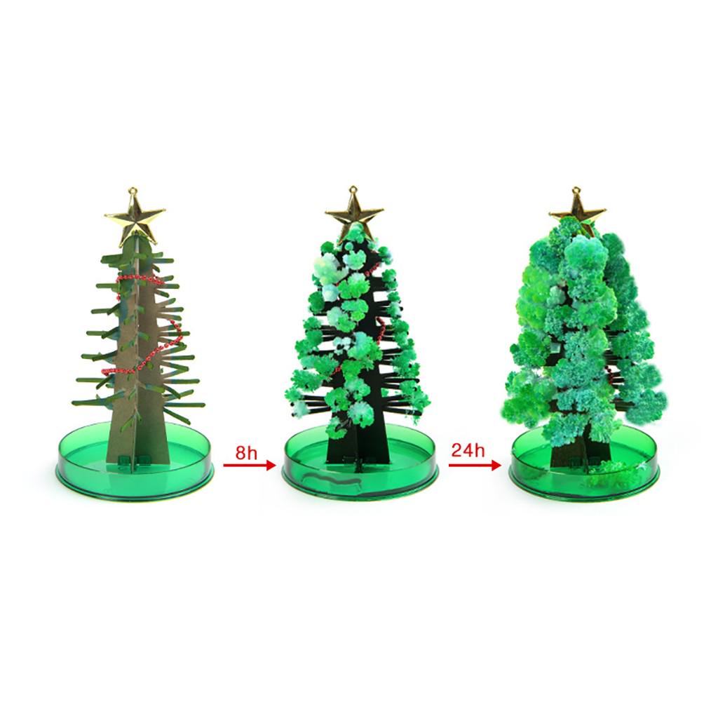 3pc Árbol De Papel Floreciente Juguete Creativo Colorido Mag 3pc Árbol De Papel Floreciente Juguete Creativo Colorido Mag