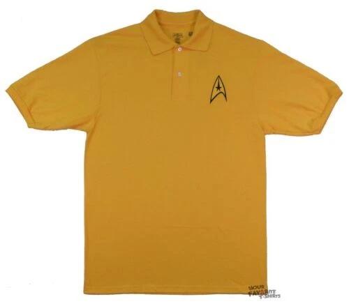 Star Trek Starfleet Command Symbol Embroidered Polo Shirt 150