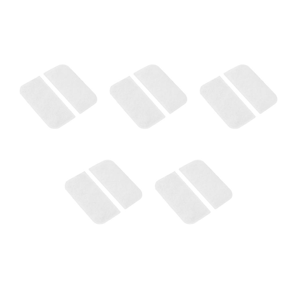 10pcs Replacement Filters Portable Soft Cotton Filter Set Accessory for Yuwell Breathing Machine
