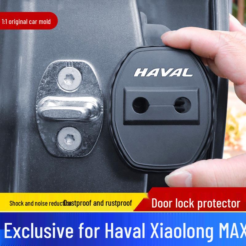 Haval Xiaolong MAX Door Lock Protective Silicone Sleeve & Shock Absorbing Buffer Pad.