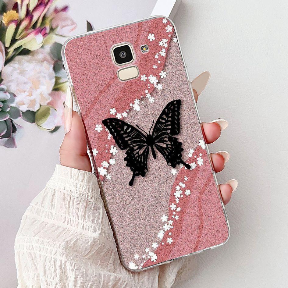 For Samsung Galaxy J6 2018 J600 SM-J600F Case Luxury Marble Dragon Soft Clear Silicone Phone Cover For Samsung J6 Plus J610 Capa