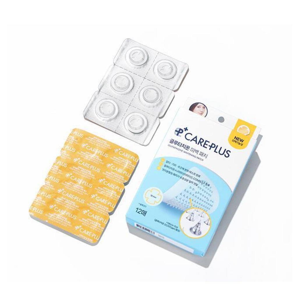 Olive Young CarePlus Glutathione Whitening Patch 12ea,K-beauty Cosmetics