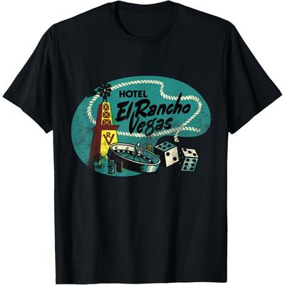 Vintage tričko hotela a kasína El Rancho Las Vegas