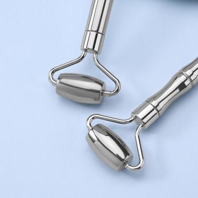 Facial Roller Gua Sha Beauty Face Neck Massage Tool Stainless Steel Skin Tightening Face Lifting Beauty Care Massage Roller