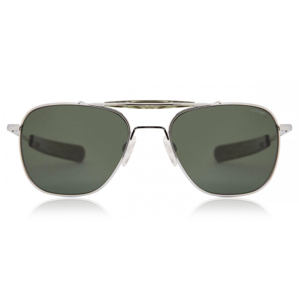 

Randolph Engineering Pilot Ii Polarized At002 Unisex Sunglasses Silver/55-00-00