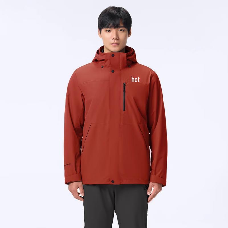 Pelliot Men's 3-in-1 Fleece-Lined Softshell Jacket